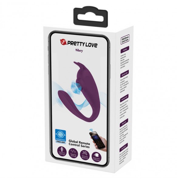 Pretty Love - Shey Invisible Wearable Suction Vibrators (Smart APP Model - Chargeable) Pretty Love - Shey Invisible Wearable Suction Vibrators (Smart APP Model - Chargeable)